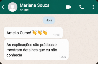 Depoimento de aluno 1