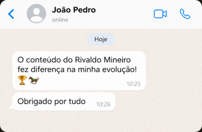 Depoimento de aluno 2